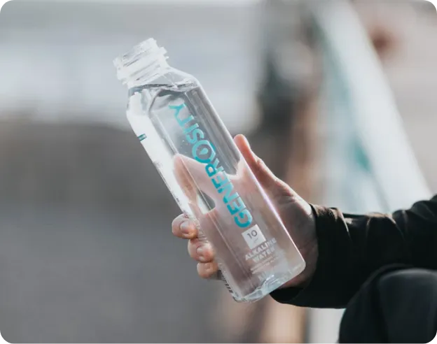 UNISUS Green Energy|A Clear Plastic Water Bottle Has Some Drawbacks|District Drinking Water